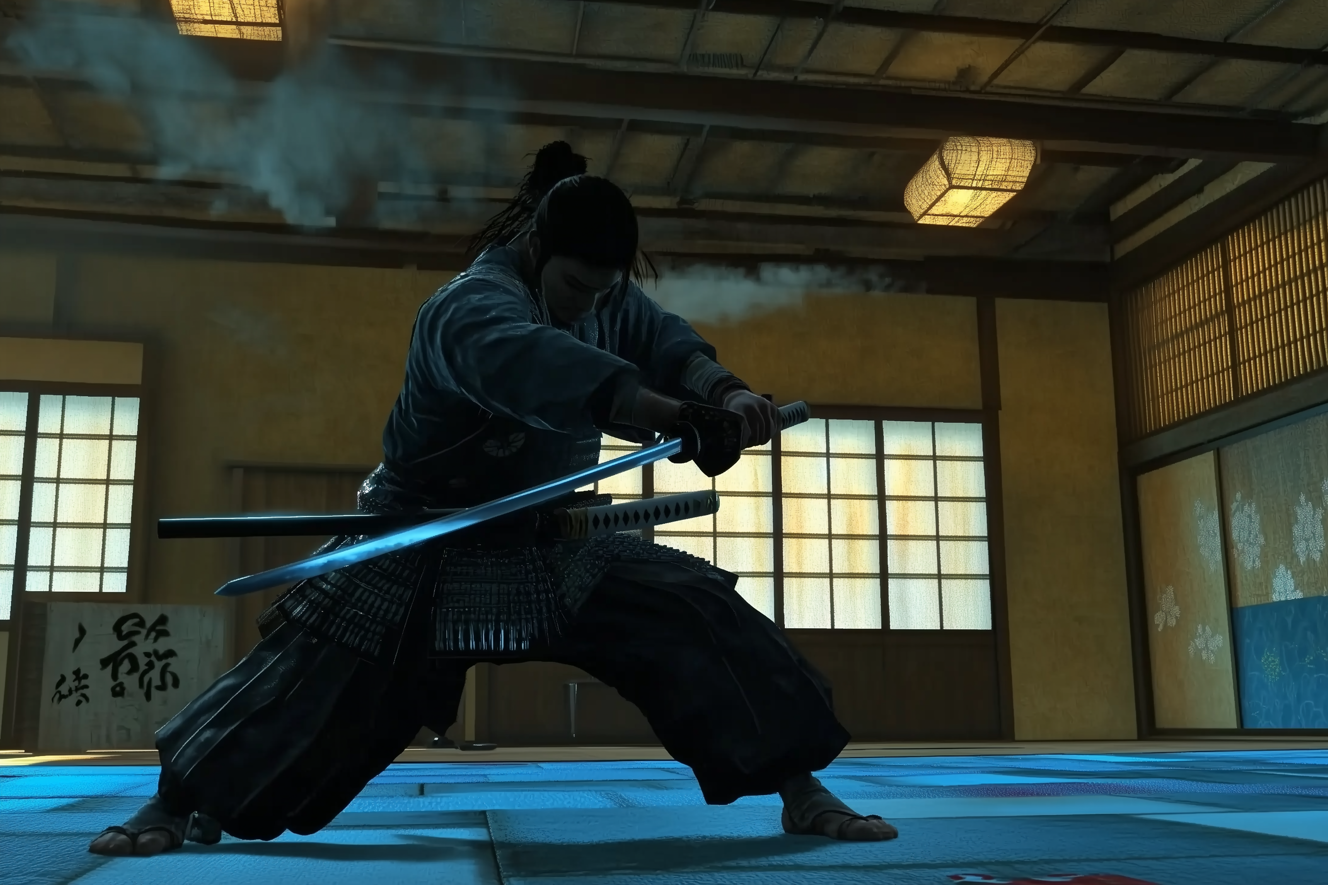 Katana training techniques